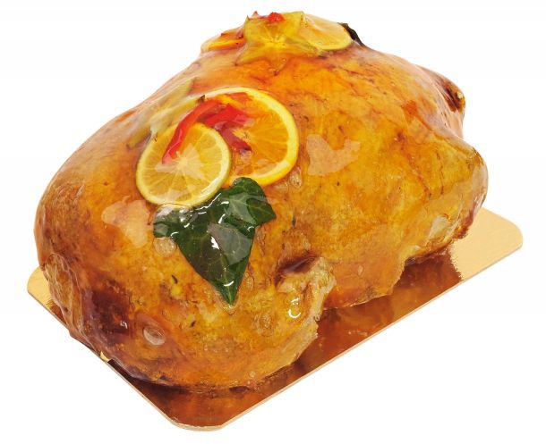 Photo oie rôtie au four et flambée au cognac Fine Champagne LBI