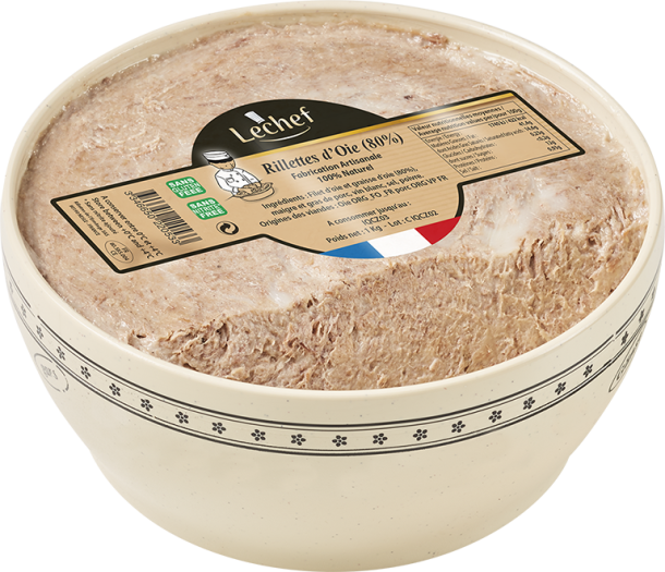 Photo rillettes d'oie LBI